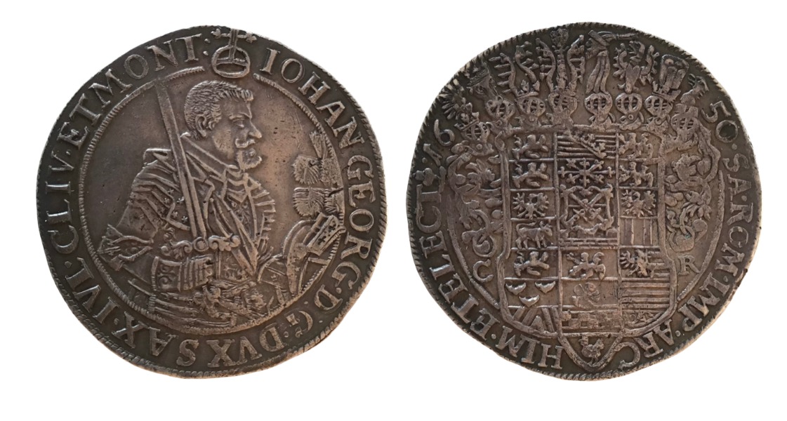 Produktbild 1 thaler - Johann Georg I. Saxe. 1650.