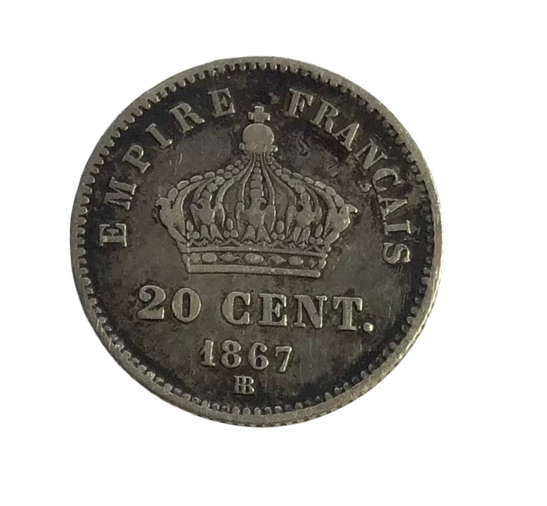 Product 20 centimes Napoléon III 1867 Strasbourg thumbnail