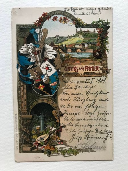 Product image 5 cartes d'étudiants. Allemagne.