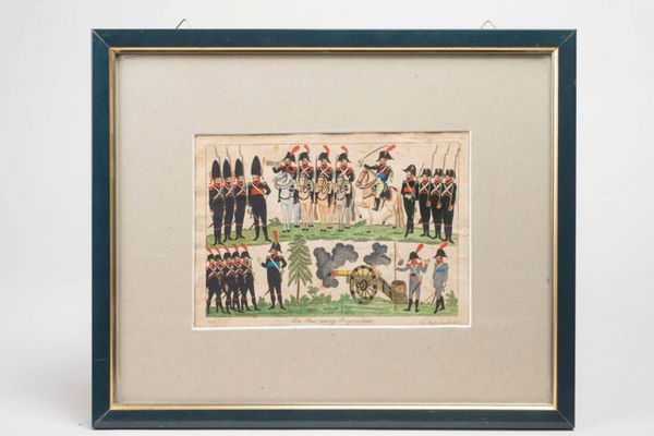 Productafbeelding 5 gravures sur cuivre. Premier Empire.