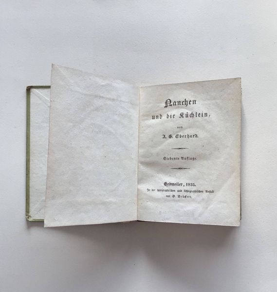 Product image A. G. Eberhard. Hanchen und die Küchlein.