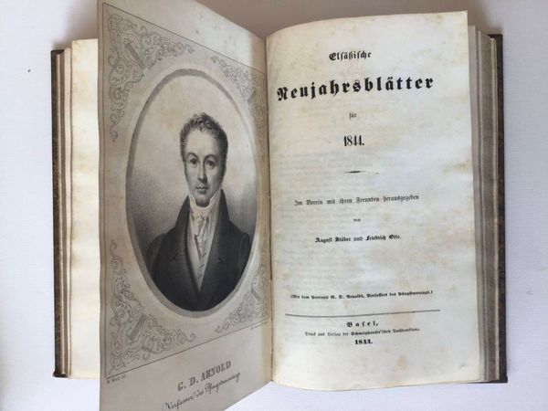 Productafbeelding A. Stöber et H. Otte. Elsässische Neujahrblätter. 1843 et 1844.