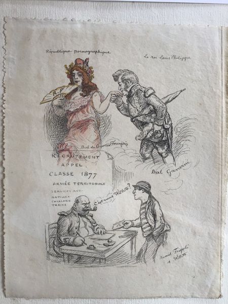 Productafbeelding A. Wilette. Dessin original pour Iconographie.