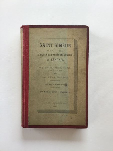Produktbild Abbé Mathias. Saint Siméon. Senones.