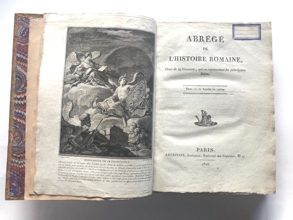 Product image Abrégé de l'histoire romaine, Ornée de 49 gravures qui en représentent les principaux sujets.