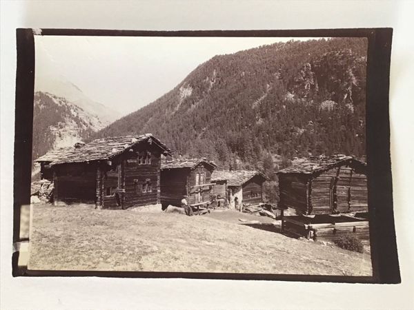 Product image Adolphe Braun & cie. Chalets à Vieux Zermatt.
