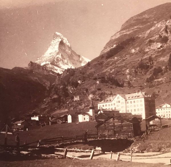 Productafbeelding Adolphe Braun &cie. Zermatt et le Cervin.