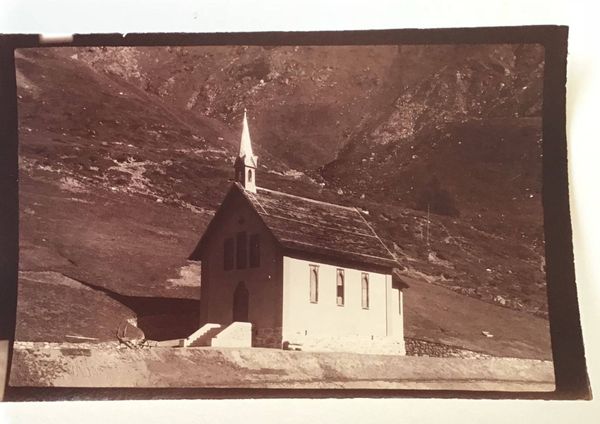 Productafbeelding Adolphe Braun & cie. Zermatt Riffelalp, église catholique.
