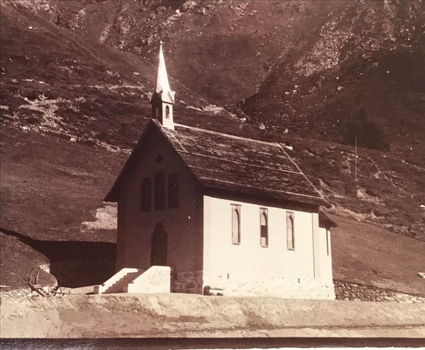 Productafbeelding Adolphe Braun & cie. Zermatt Riffelalp, église catholique.