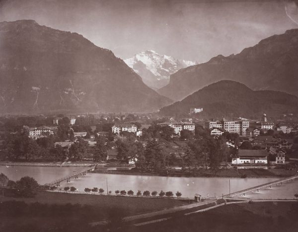 Productafbeelding Adolphe Braun. Interlaken et la Jungfrau.