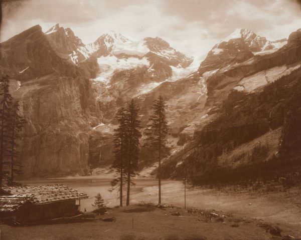 Produktbild Adolphe Braun. Lac d'Oeschingen et la Blümlisalp.