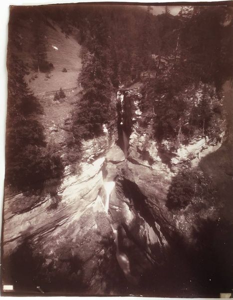 Productafbeelding Adolphe Braun. Loèche-les-Bains. Chute de la Dala. Suisse. Valais.