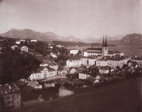 Product image Adolphe Braun. Lucerne et le Rigi, vue prise de Tous les Vents.