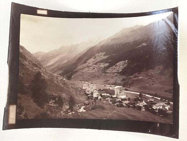 Productafbeelding Adolphe Braun. Zermatt, les Mischabel.