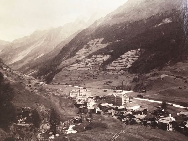 Productafbeelding Adolphe Braun. Zermatt, les Mischabel.