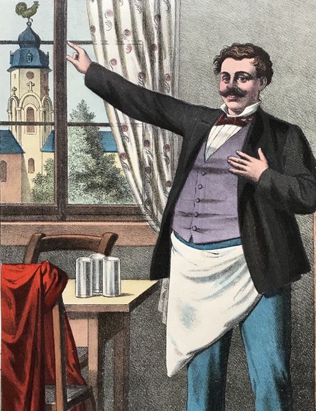 Produktbild Affiche de Cabaret. Imagerie de Wissembourg.