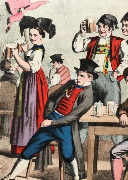 Product image Affiche de cabaret. Imagerie de Wissembourg.