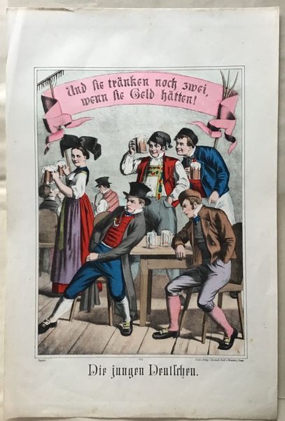 Product image Affiche de cabaret. Imagerie de Wissembourg.