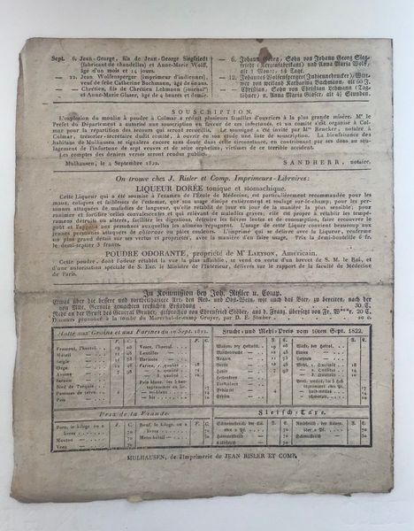 Produktbild Affiches de Mulhausen.