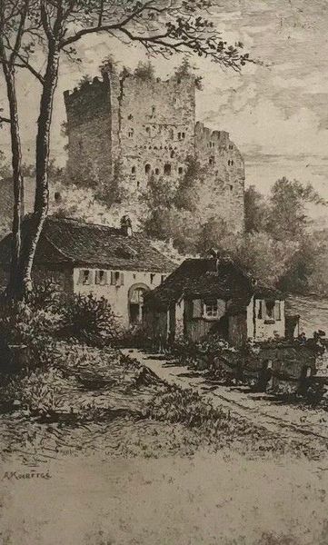 Image du produit Albert Koerttgé. Chateau d'Ottrot.