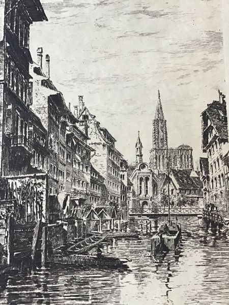 Productafbeelding Albert Koerttgé. Strasbourg. Petite France.