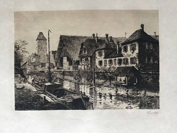 Productafbeelding Albert Koerttgé. Strasbourg. Petite France.