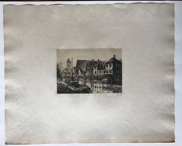 Productafbeelding Albert Koerttgé. Strasbourg. Petite France.