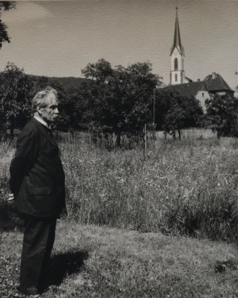 Productafbeelding Albert Schweitzer. Gunsbach, 1954.