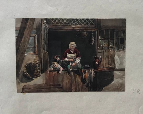 Image du produit Album avec 6 dessins à l'encre et à l'aquarelle.
