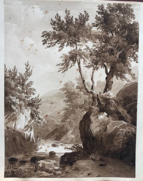 Image du produit Album avec 6 dessins à l'encre et à l'aquarelle.