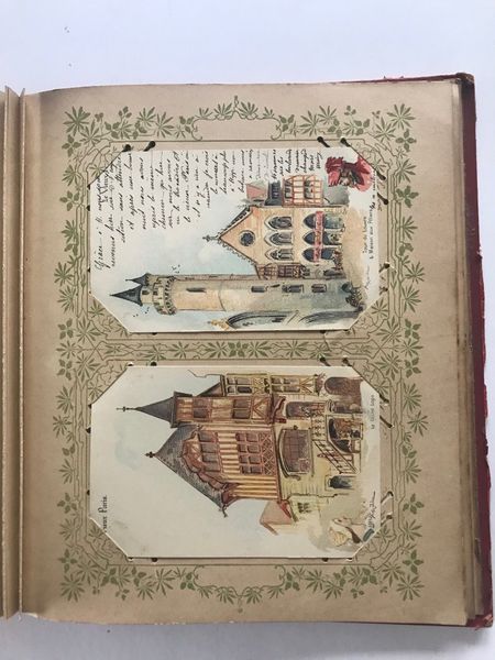 Product image Album cartes postales Paris 1900.