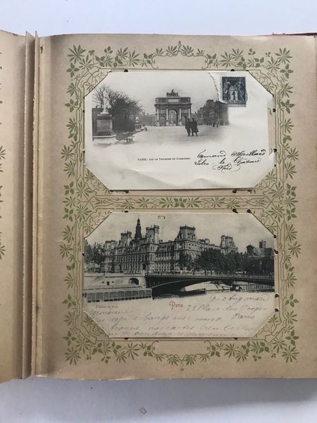 Product image Album cartes postales Paris 1900.