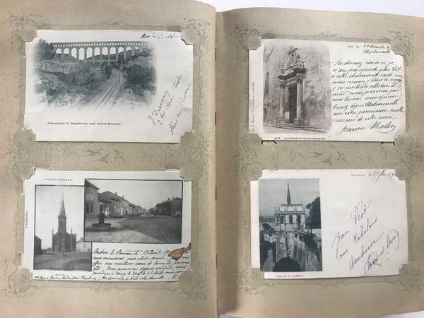 Produktbild Album de cartes postales France vers 1900.