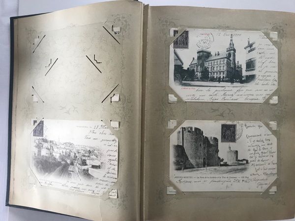 Produktbild Album de cartes postales France vers 1900.