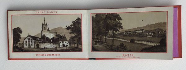 Product image Album von Baden Baden. 12 planches dépliantes. Brion. Strasbourg.