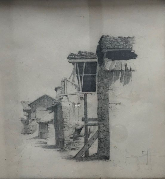 Produktbild Alexandre Calame. Maisons d'un village de montagne.