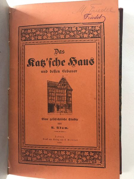 Produktbild Alphonse Adam. Saverne.