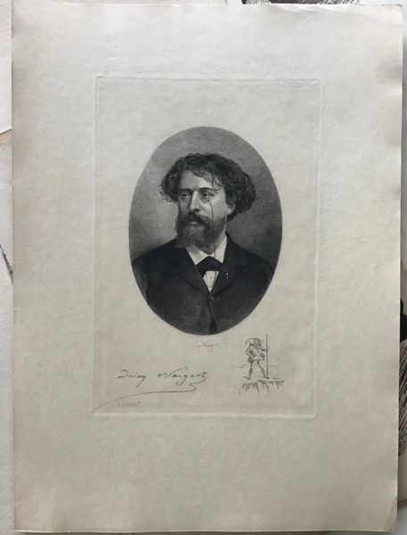 Productafbeelding Alphonse Daudet par Adrien-Jean Nargeot.
