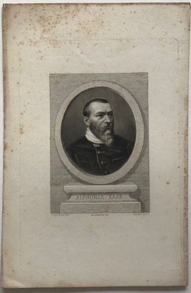 Product image Alphonse Karr d'après une photographie de Pierre Petit.