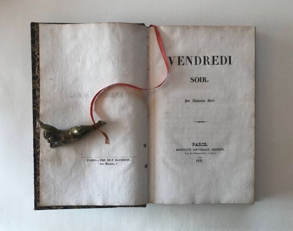Product image Alphonse Karr. Vendredi soir.