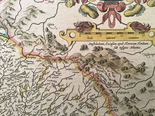 Produktbild Alsatia inferior. Hondius. Mercator.