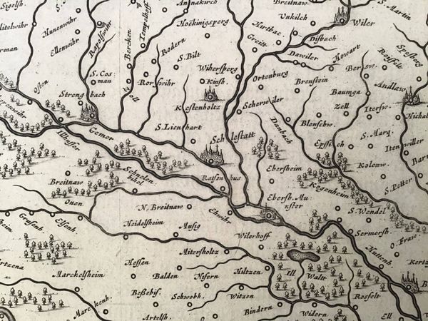 Image du produit Alsatia landgraviatus. Mercator. Blaeu.