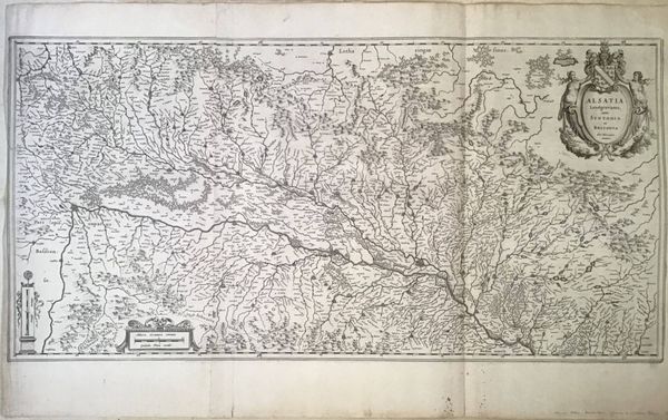 Image du produit Alsatia landgraviatus. Mercator. Blaeu.