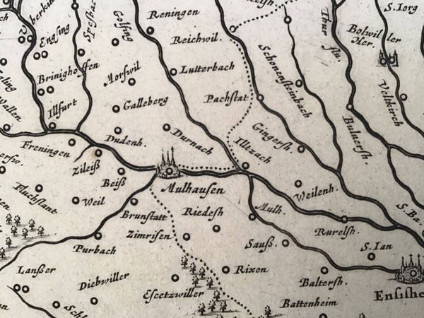 Image du produit Alsatia landgraviatus. Mercator. Blaeu.