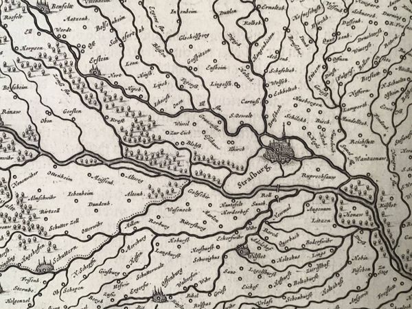 Image du produit Alsatia landgraviatus. Mercator. Blaeu.