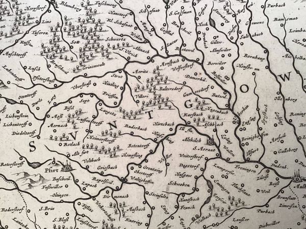 Image du produit Alsatia landgraviatus. Mercator. Blaeu.