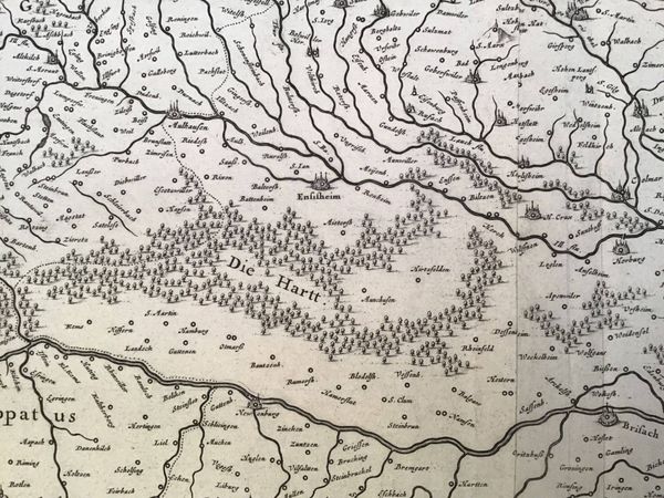 Image du produit Alsatia landgraviatus. Mercator. Blaeu.