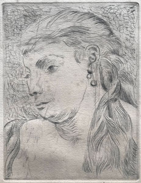 Productafbeelding André Derain. Tête de femme avec une tresse.