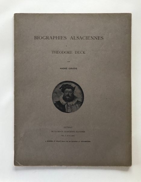Produktbild André Girodié. Théodore Deck.