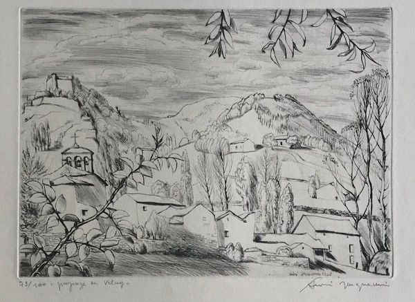 Productafbeelding André Jacquemin. Paysage du Velay.